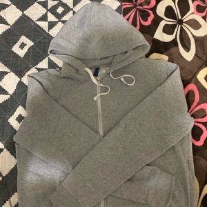H&M Zip Up Hoodie Gray